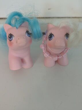 My Little Pony G1 Newborn Twins Sticky & Sniffles 1987